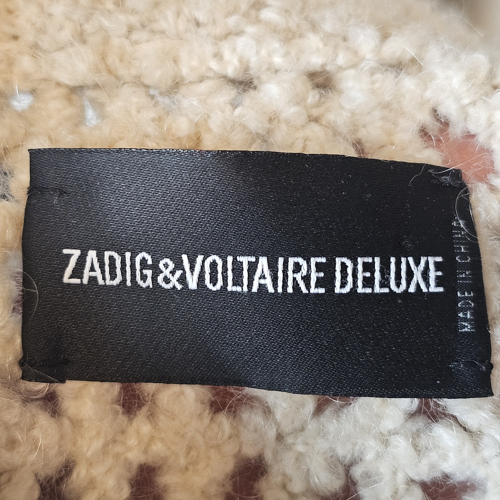 Zadig & Voltaire Massimo Hook Sweater - Women's Size S - Oversized Chunky Knit - Picture 9 of 10